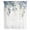 Gray Blue Grass Green, variant on Blue Green Leaves Sheer Curtains 84 Inches Long, Watercolor Spring Botanical Branches Light Filering Curtains, Breathable Simi Curtain Privacy Drapes for Living Room Bedroom Window Treatment