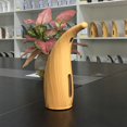 thumbnail image 2 of Dispensador automático de jabón por inducción, dispensador de jabón eléctrico para teléfono móvil de grano de madera (grano de madera claro) ER, 2 of 3