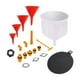 thumbnail image 1 of Kit de embudo de genérico antiderrames de 19 piezas con adaptadores, accesorios para automóviles, kit de purga de radiador a prueba de Embudo rojo, 1 of 8