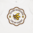 thumbnail image 4 of Inktastic Future Beekeeper Like Daddy Boys or Girls Baby T-Shirt, 4 of 5