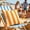 Multicolor E, variant on VQPeo Outdoor Waterproof Pillow Cover – Bright Watercolor Style with Geometric Stripes, Perfect for Sofa, Chair, and Outdoor Decor(Multicolor H)