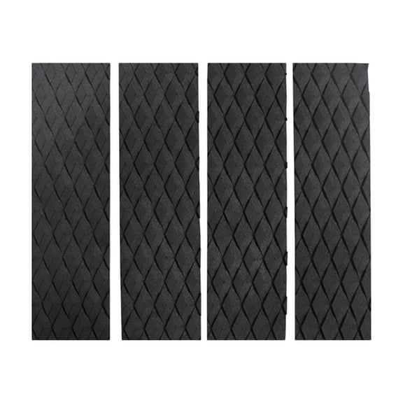 jiaping Non-Slip Surfboard Traction Pad Cover Deck EVA Foam for Boat Black