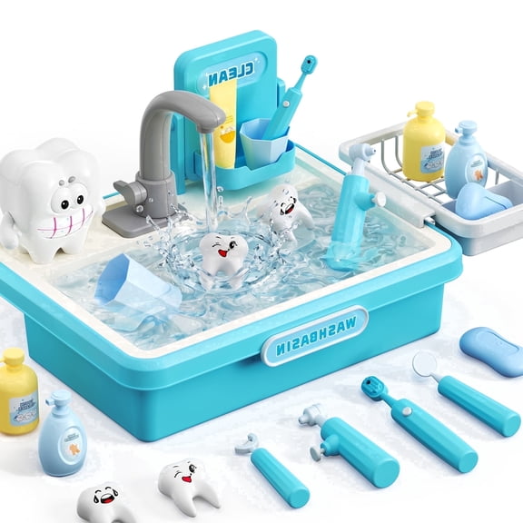 Gelomee Doctor Kit for Kids, Dentist Playset
