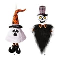 thumbnail image 4 of Cateissary Colgante de Halloween Festival Puerta colgante Ventana Accesorios de decoración de miedo Oficina Bar Café Casa embrujada Adorno Regalos Niños Sombrero largo, 4 of 6