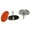 Orange, variant on HME - Reflective Tacks - Brown