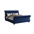 thumbnail image 2 of Kendall King Upholstery Bed Made With Wood In Blue, 2 of 7