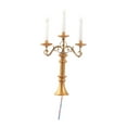 thumbnail image 3 of Doll House LED Candle Light Sand Table Building Model Candle Light 1: 87 Scale Mini Model Candlesticks Lights for Train Station Diorama Decor Argent, 3 of 8
