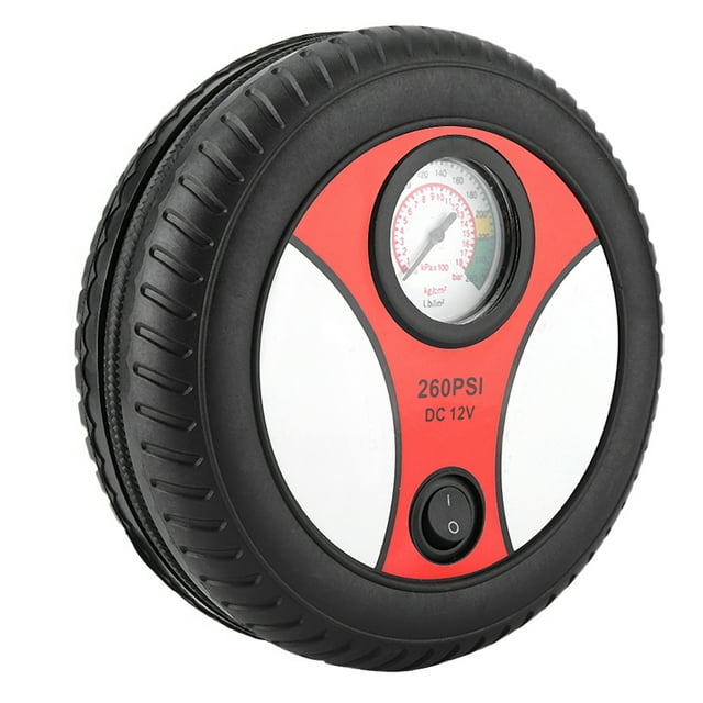 Bomba de compresor de aire portátil para coche, 12V, indicador Visual de presión de neumáticos, inflador de neumáticos para motocicleta y bicicleta