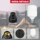 thumbnail image 4 of Luz de Trabajo LED Inalámbrica para Milwaukee M12 con Bombilla LED, Linterna LED de Mano URUN 12W 1300LM para Milwaukee 12V Max 6500K Luz Blanca Fría para Uso en Interiores y Exteriores, 4 of 7