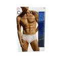thumbnail image 2 of Calvin Klein Cotton Classic Fit Brief Blue 3 Pack Underwear NB3999940, 2 of 3