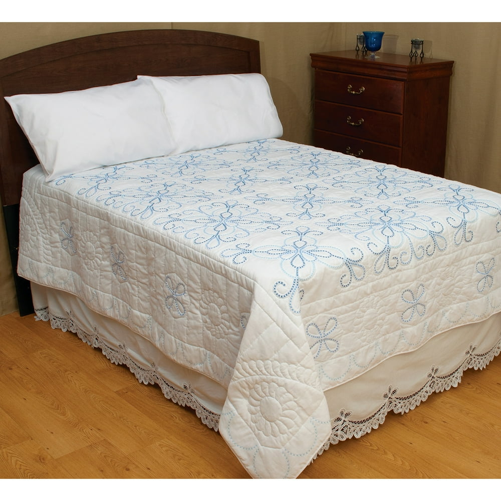 Jack Dempsey Stamped White Quilt TopXX Design