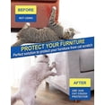 thumbnail image 2 of 10 Pcs Cat Scratch Furniture Protector For Leather, Cat Furniture Protector, Furniture Protectors From Cats, Cat Scratching Deterrent, Couch Guards Fo, 2 of 5