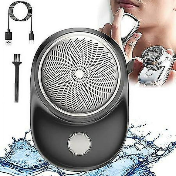 Rasoir Tempête Puissant pour Hommes, Rasoir Électrique Usb Rechargeable, Mini Rasoir Rasoir Électrique Portable