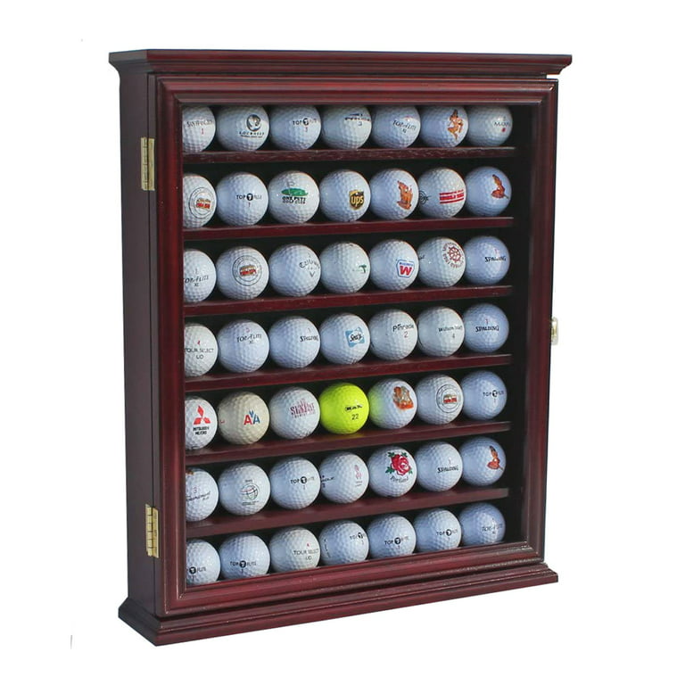 Golf Ball Display Shelf Holder Rack -   Golf ball displays, Golf ball,  Golf ball display case