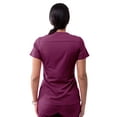thumbnail image 2 of Adar Pro Scrubs For Women - Tailored Peplum Scrub Top, 2 of 6