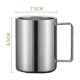 thumbnail image 4 of Insulated Stainless Steel For Travel Cup Double Wall Perimeter Welded Handle, 4 of 11