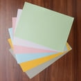 thumbnail image 1 of WEUVEB 50Pcs Pearlescent Yellow Handmade Paper for Wedding Invitations and Crafts, 1 of 7
