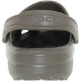 thumbnail image 3 of Crocs Men's Classic Chocolate Ankle-High Rubber Sandal - 4M, 3 of 3
