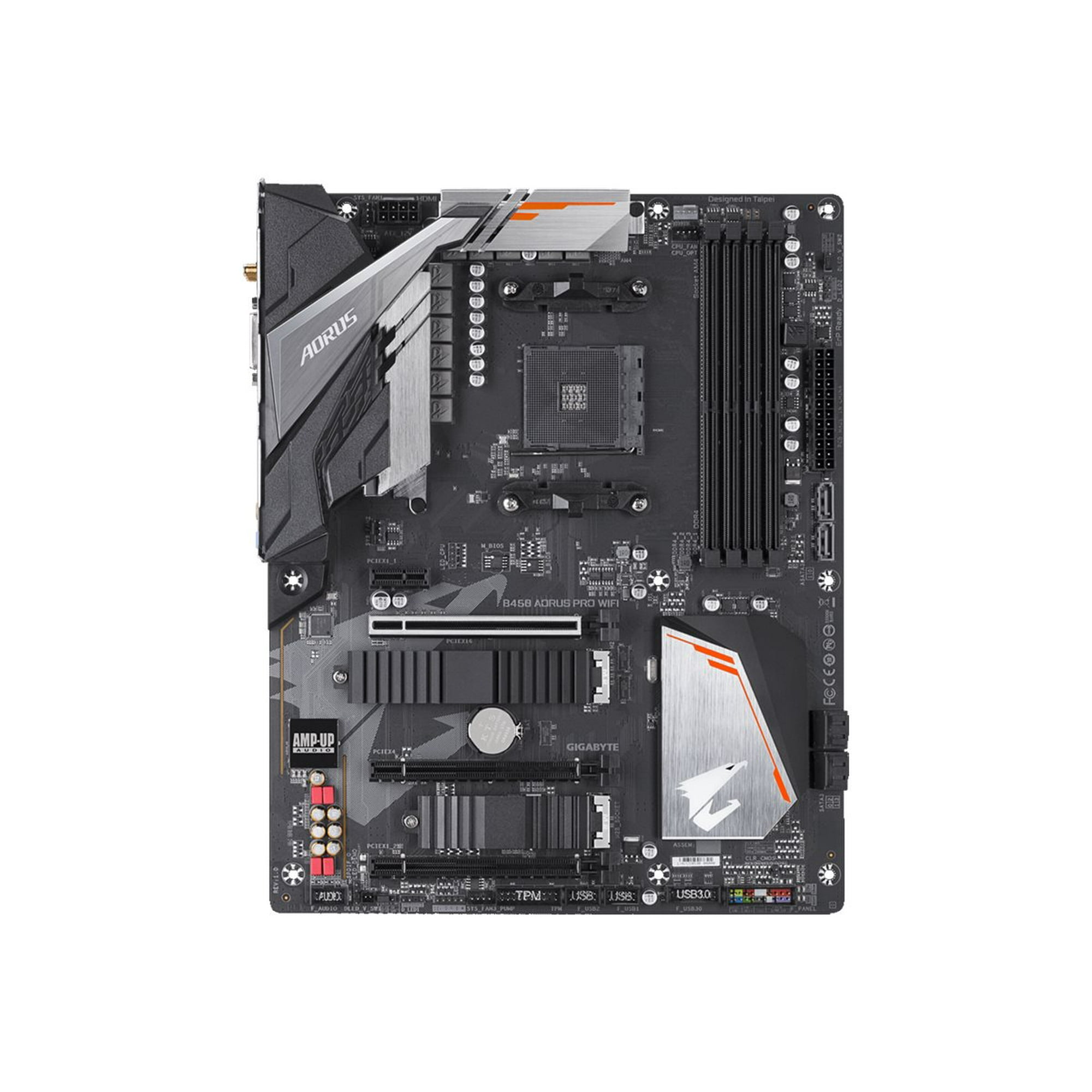 Gigabyte B450 AORUS PRO WIFI - 1.0 - motherboard - ATX - Socket