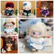 thumbnail image 2 of Ropa de muñeca de moda Kawaii, patrón de dibujos animados, traje de conejito azul, muñecas de peluche de algodón Cheongsam, casa de juego, juguete DIY, accesorios para muñecas, 2 of 4
