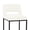 Beige- Fabric, variant on CRERIYO Counter Height Bar Stools Set of 2, PU Leather Bar Stool with Open Back, Sturdy Black Metal Frame for Kitchen Island, Beige