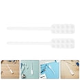 thumbnail image 1 of HEATSHAKING 4Pcs White ABS Plastic Medication Scoop with Ergonomic Design for Pill Organizing, 1 of 8