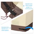 thumbnail image 4 of Cubierta de Aire Acondicionado Uxcell, 24x24x22" Cubiertas de Unidad de AC Exterior, Beige, 4 of 6