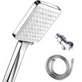 thumbnail image 3 of Pommeau de Douche à Main à Haute Pression, 6 Réglages, Douche de Salle de Bain Réglable, Pommeau de Douche Pluie avec 4,9 Pi, 3 of 8