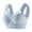 Light Blue, variant on Large Size Lace Vest Underwear Without Steel Ring, Thin Design, Side Cinched Accessory Breast, Adjustable Bra, Seamless Wireless Push Up Bra for Women, U-shaped Back, Thin and Comfortable, Daily Bra
