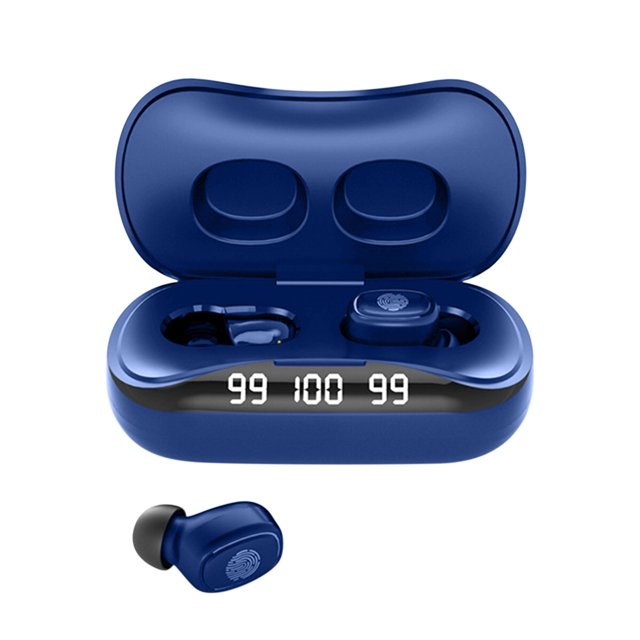 Tws-210s Auricular Bluetooth Inalámbrico Binaural 5.0 Pantalla digital verdadera Auricular Bluetooth deportivo