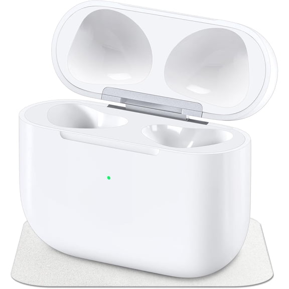 Replacement for AirPods 3rd Gen Wireless Charging Case,Only Compatible with AirPod 3rd Generation Charger Cases, with Lightning, White