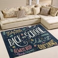 thumbnail image 2 of SKYSONIC Area Rug Pad Back to School Colorful Typography Nursery Rugs Floor Mat for Kids Playing Room Living Room Bedroom, 63 x 48 inch, 2 of 6