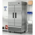 thumbnail image 4 of KoolMore 39 in. Commercial Stainless Steel 2-Door Reach-In Freezer, 35 cu. ft., 4 of 17