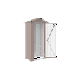 thumbnail image 2 of Campcraft High quality galvanized iron sheet, waterproof design, reasonable internal space planning, equipped with a solid lock system, easy to assemble and move, two colors optional, 2 of 13