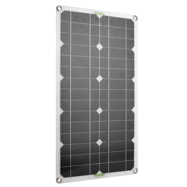 Panel solar monocristalino, panel solar portátil universal, panel solar USB, panel solar con funcionalidad inteligente