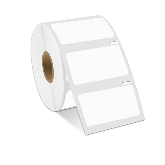 GREENCYCLE 1 Roll (1000 Labels/Roll) Medium White Multipurpose Label Compatible for Dymo 30334 2-1/4"(57mm) x 1-1/4"(32mm) LabelWriter Printer,BPA Free