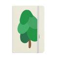 thumbnail image 1 of Carnet à Dégradé de Dessin Animé Arbre Vert Couverture Rigide en Tissu Journal Classique, 1 of 3