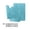 Peacock Blue, variant on VWRXBZ Bathroom Rug Set, Bathroom Floor Mat Strong Absorbent Corals Velvet Floor Mat Household Toilet Three-piece Non-slip Mat Bath Mats for Bathroom