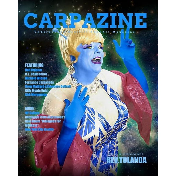 Carpazine Art Magazine Issue Number 15: Underground, Graffiti, Punk Art Magazine (Paperback)