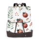 thumbnail image 1 of Balery Watercolor Ladybug Mochila de Cuero para Mujeres, Gran Capacidad, Bolsa de Viaje Multifuncional, Mochila de Cuero y Bolsa de Hombro para Mujeres, 1 of 4
