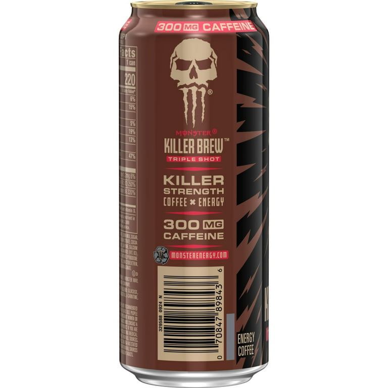 Monster Energy Killer Brew, Loca Moca, Energy + Coffee, Energy