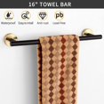 thumbnail image 3 of Abbracc Bathroom Hardware Set Hand Towel Bars Toilet Paper Storage Rack Towel Stand Rack 7Pcs, 3 of 9