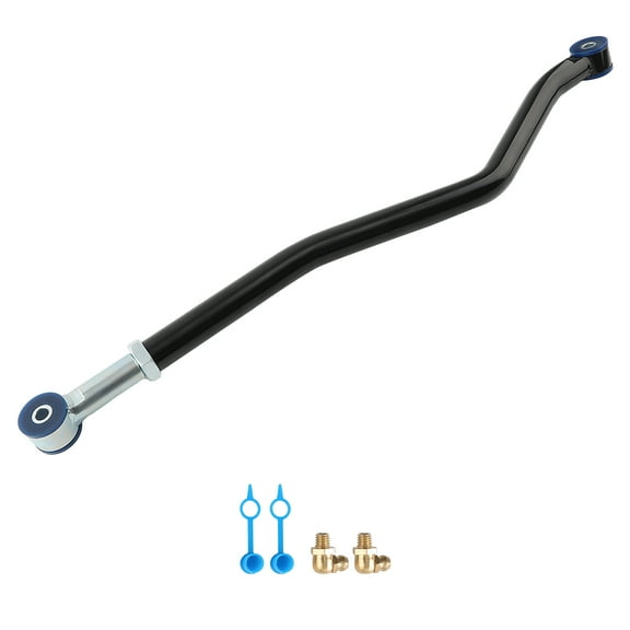 maXpeedingrods Adjustable Front Forged Track Bar for Jeep Wrangler JK 2 Door 4 Door 2007-2018 with 0-6" Lift, Black