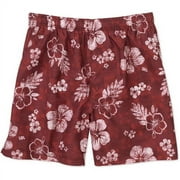 Faded Glory Mn Floral Print Swim Pack