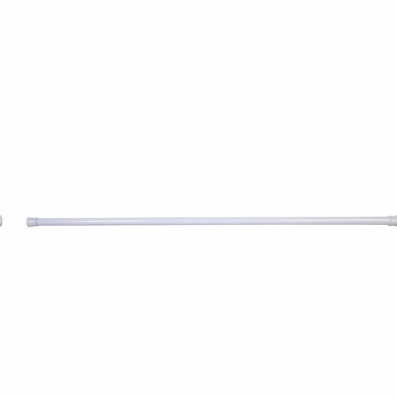 FlexiFit Adjustable Shower Rod 51-86 inch - White