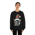 thumbnail image 3 of Actress Elf Christmas Unisex Sweatshirt, S-2XL Holidays Xmas Elves, 3 of 9
