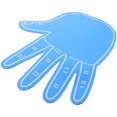 thumbnail image 3 of 30Pack Giant Hands Blue EVA Foam For Football Fans 17.1x13.8in, 3 of 9