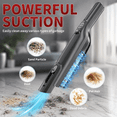 thumbnail image 6 of WHALLULTRA Cordless Handheld Vacuum Cleaner, Powerful Suction Portable Hand Vacuum with LED Light, Rechargeable Lightweight Mini Hand Vacuum with HEPA Filter, 6 of 7