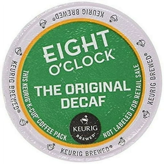 Eight O'Clock Decaf Original Medium Roast, Keurig Coffee Pods, 24 Ct