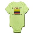 thumbnail image 1 of CafePress - I Love My Colombian Mom Infant Bodysuit - Baby Light Bodysuit, 1 of 1
